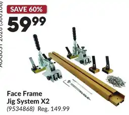 Princess Auto Face Frame Jig System X2 offer