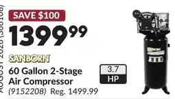 Princess Auto 60 Gallon 2-Stage Air Compressor offer