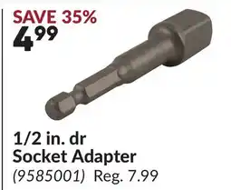 Princess Auto 1/2 in. dr Socket Adapter offer