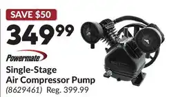 Princess Auto Single-Stage Air Compressor Pump offer