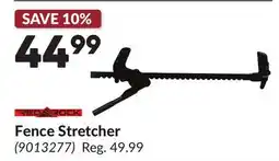 Princess Auto Fence Stretcher offer