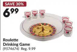 Princess Auto Roulette Drinking Game offer