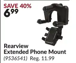 Princess Auto Rearview Extended Phone Mount offer