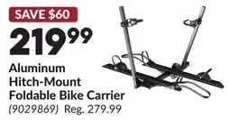 Princess Auto Aluminum Hitch-Mount Foldable Bike Carrier offer