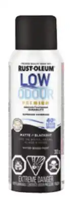 Princess Auto Matte Blackout Low-Odour Spray Paints offer