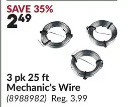 Princess Auto 3 pk 25 ft Mechanic's Wire offer