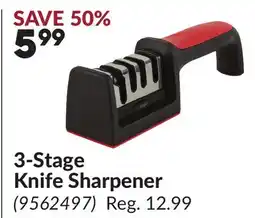 Princess Auto 3-Stage Knife Sharpener offer