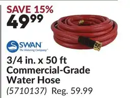 Princess Auto SWAN 3/4 in. x 50 ft Commercial-Grade Water Hose offer