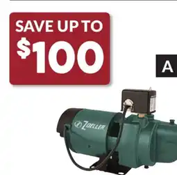 Princess Auto 3/4 HP Shallow Well Cast-Iron Jet Pumps offer