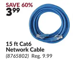 Princess Auto 15 ft Cat6 Network Cable offer