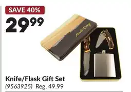 Princess Auto Knife/Flask GiftSet offer