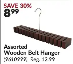 Princess Auto Assorted Wooden Belt Hanger offer