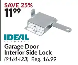 Princess Auto Garage Door Interior Side Lock offer