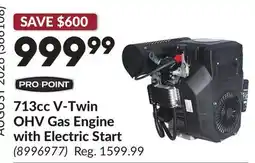 Princess Auto 713cc V-Twin OHV Gas Engine with Electric Start offer