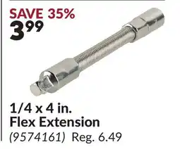Princess Auto 1/4 x 4 in. Flex Extension offer