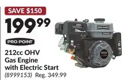 Princess Auto 212cc OHV Gas Engine with Electric Start offer