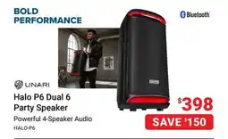 Visions Electronics Halo P6 Dual 6 Party Speaker offer