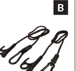 Princess Auto 2 pk 48 in. Bungee Cords With Hook and Carabiner offer