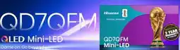2001 Audio Video 65QD7QFM HISENSE 65 QD7QFM Mini-LED offer