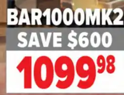 2001 Audio Video BAR1000MK2 JBL Sound bars offer