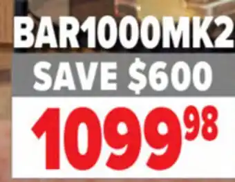 2001 Audio Video BAR1000MK2 JBL Sound bars offer