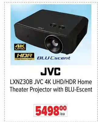 2001 Audio Video LXNZ30B JVC 4K UHD/HDR Home Theater Projector with BLU-Escent offer