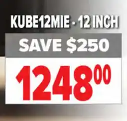 2001 Audio Video KUBE12MIE KEF 12 INCH Powered Subwoofers offer