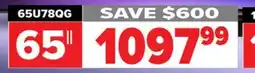 2001 Audio Video 65U78QG HISENSE 65 U78QG Mini-LED Pro offer