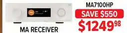 2001 Audio Video MA7100HP JBL MA RECEIVER offer