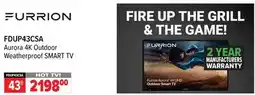 2001 Audio Video FDUP43CSA 43 FURRION Aurora 4K Outdoor Weatherproof SMART TV offer