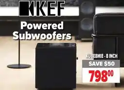 2001 Audio Video KUBE8MIE KEF 8 INCH Powered Subwoofers offer