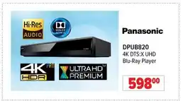 2001 Audio Video DPUB820 4K DTS:X UHD Blu-Ray Player offer