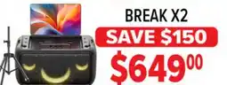 2001 Audio Video BREAK X2 IKARAO Portable Karaoke Machine offer