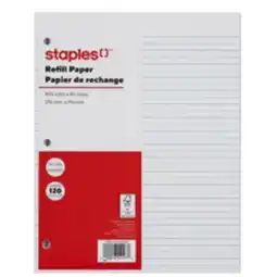 Staples Staples Refill Papers - 120 Sheets offer