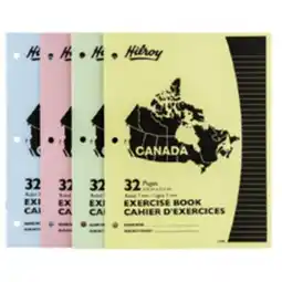 Staples Canada Stitched Exercise Book offer