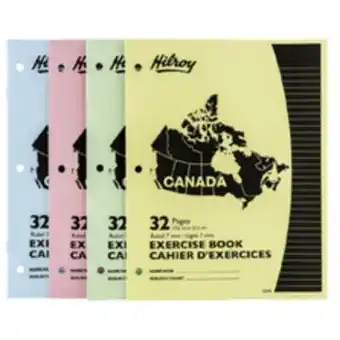 Staples Canada Stitched Exercise Book offer