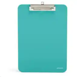 Staples Poppin Clipboard - 9 x 12-1/2 - Aqua offer