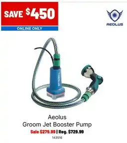 Ren’s Pets Depot Aeolus Groom Jet Booster Pump offer