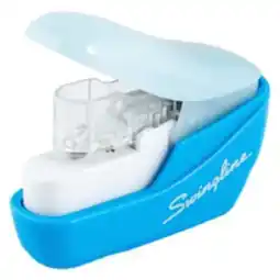 Staples Swingline Staple Free Stapler - Blue offer