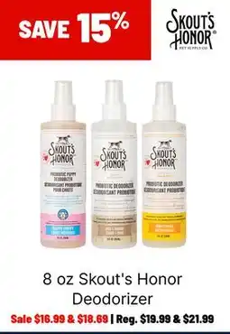 Ren’s Pets Depot Skout's Honor Deodorizer offer