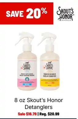 Ren’s Pets Depot Skout's Honor Detanglers offer