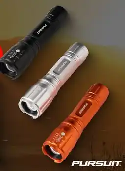 Cabela's PURSUIT 3-PACK FLASHLIGHT COMBO OR FLASHLIGHTS offer