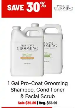 Ren’s Pets Depot 1 Gal Pro-Coat Grooming Shampoo, Conditioner & Facial Scrub offer