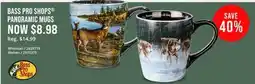 Cabela's BASS PRO SHOPS PANORAMIC MUGS offer