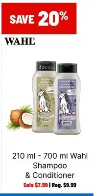 Ren’s Pets Depot Wahl Shampoo & Conditioner offer