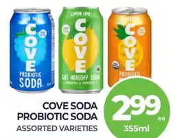 Vince's Market Cove soda probiotic soda offer