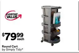 Michaels Round Cart by Simply Tidy offer