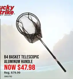 Cabela's B4 BASKET TELESCOPIC ALUMINUM HANDLE offer