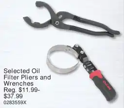 PartSource Selected Oil Filter Pliers and Wrenches offer