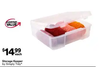 Michaels Storage Keeper by Simply Tidy offer